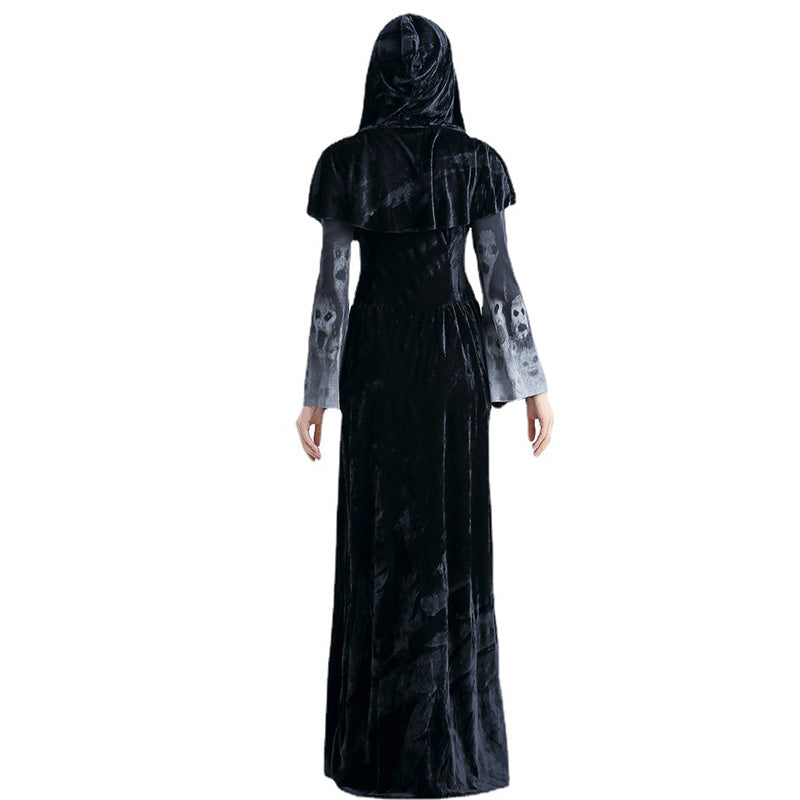 Adult Black Halloween Witch Costume